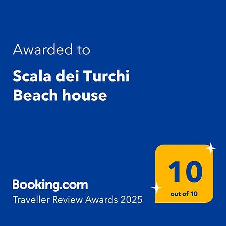 Scala Dei Turchi Beach House Villa เรอัลมอนเต ภายนอก รูปภาพ